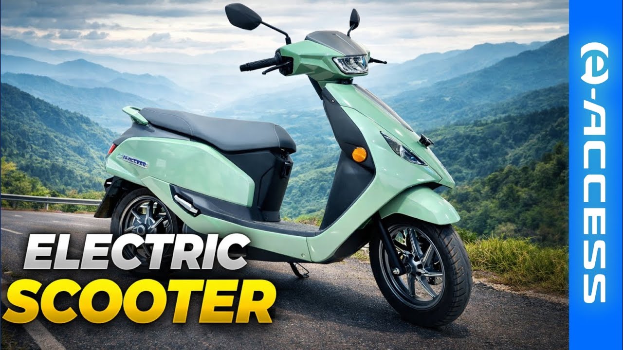 Suzuki e Access Electric Scooter | Suzuki e Access Electric Scooter Features, Range & Tech | Price