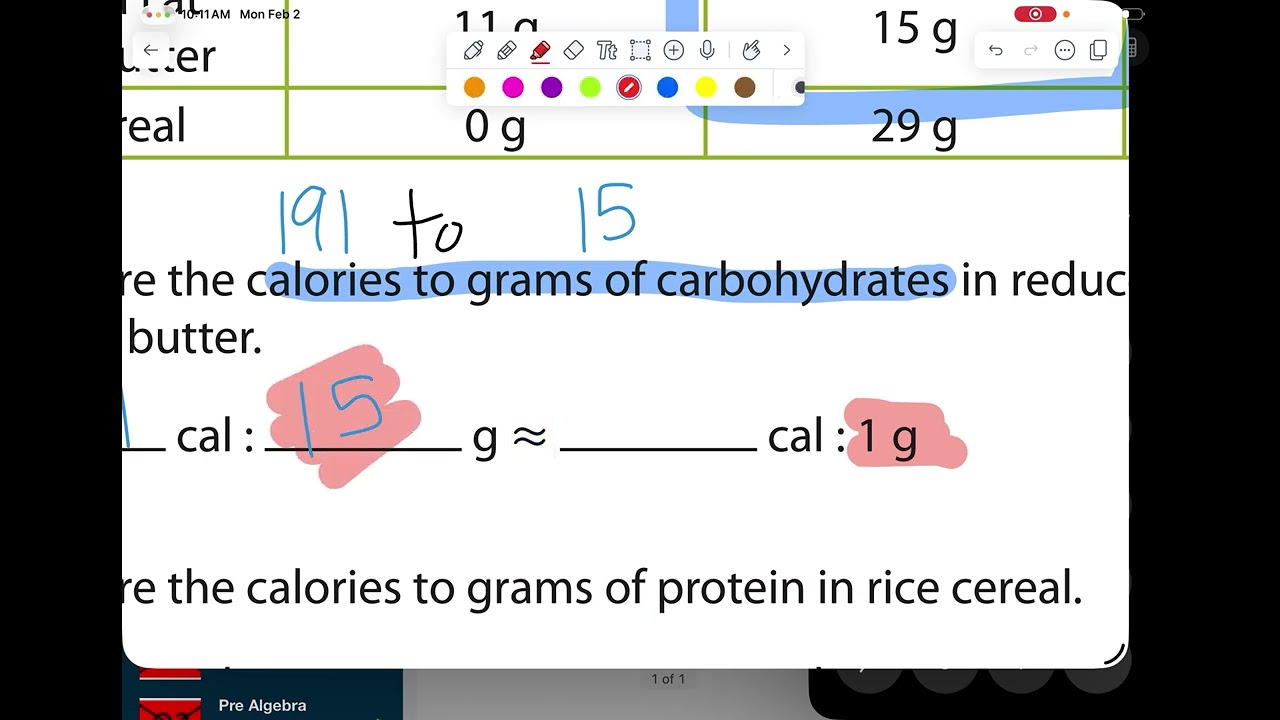 Ratio and Unit Rate Help Video