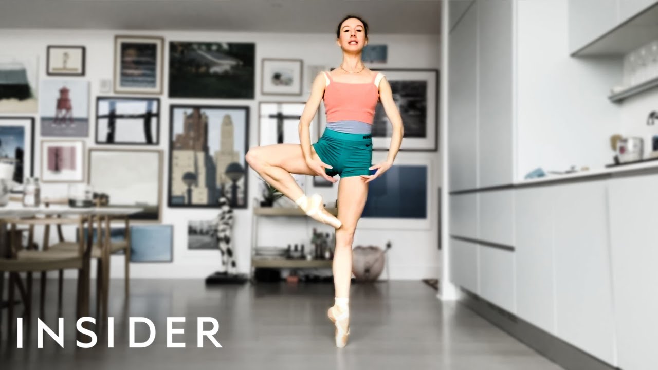 Professional Ballerina's Workout Routine While Stuck At Home (ft. Isabella Boylston)