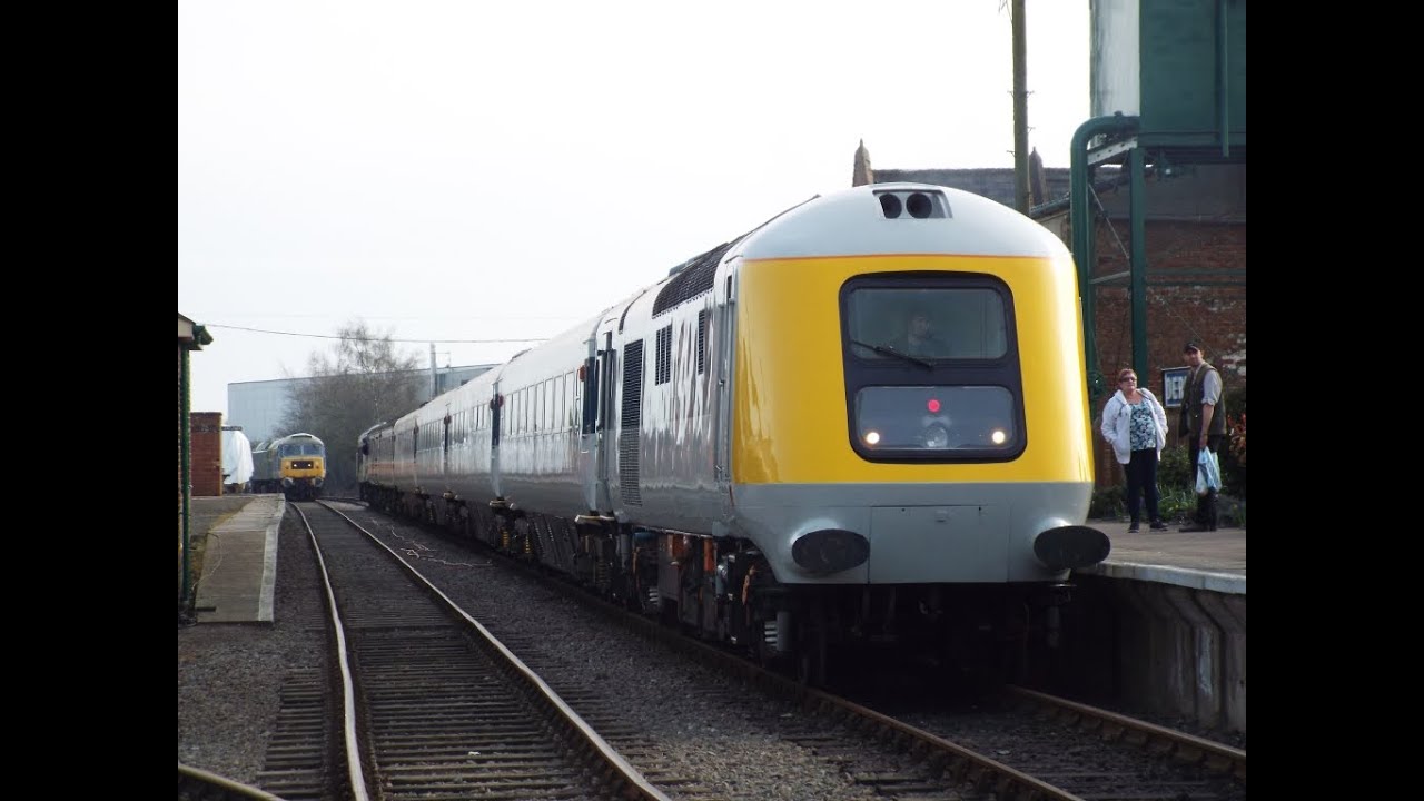 Mid Norfolk Railway 2016 Spring Diesel Gala featuring Prototype HST power car 41001
