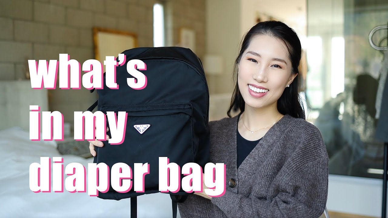 What's In My Diaper Bag | 4-month Old Baby Essentials | Chris Han