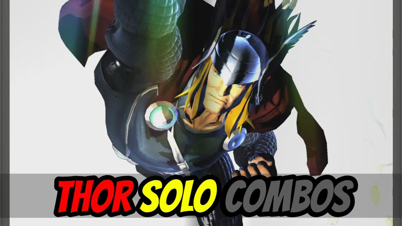 UMVC3 - THOR SOLO COMBOS!