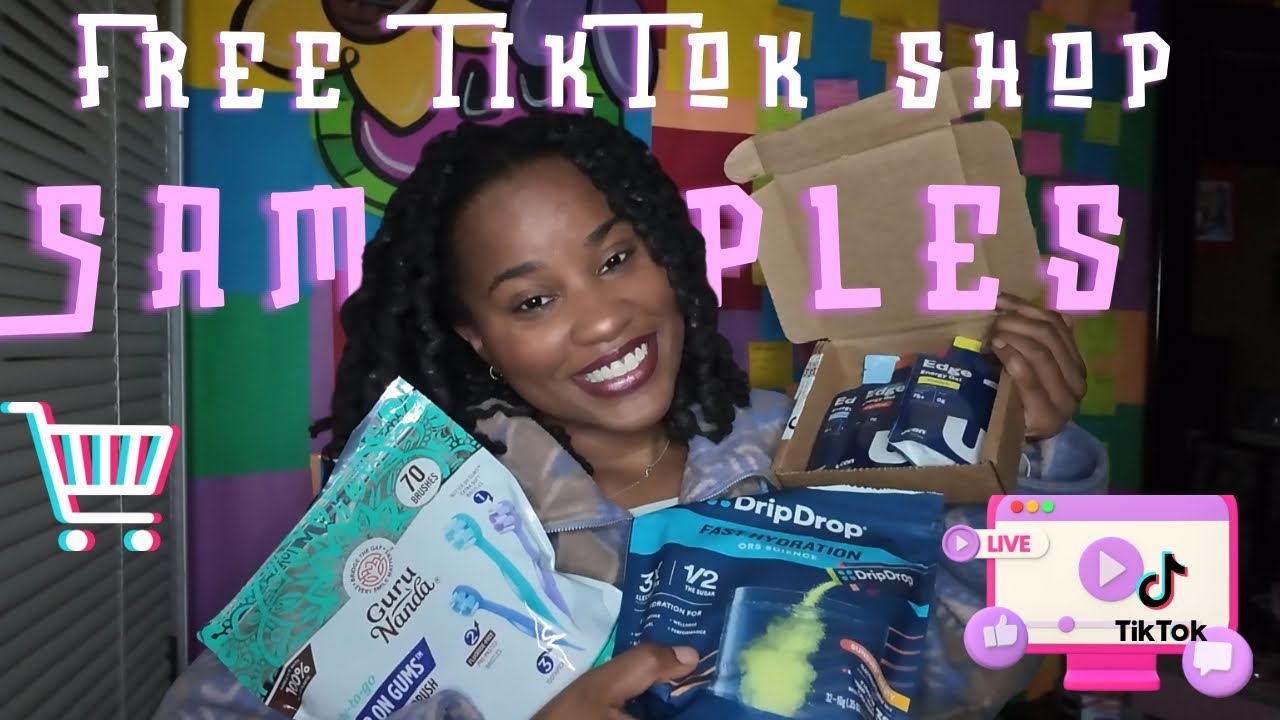 FREE GAME ON TIKTOK SHOP SAMPLES + LOC BRAIDOUT 💕