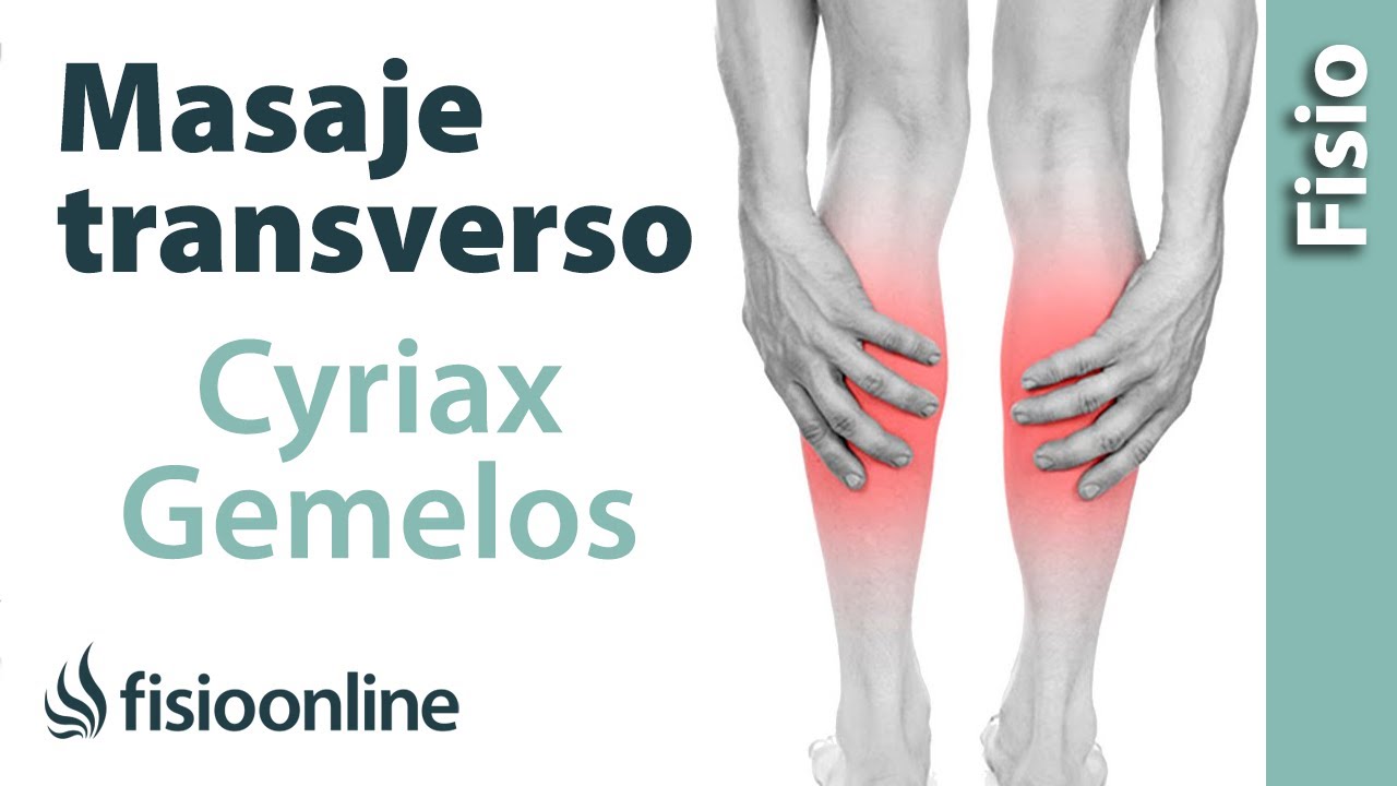 Automasaje para tendinitis - Masaje transverso profundo de Cyriax