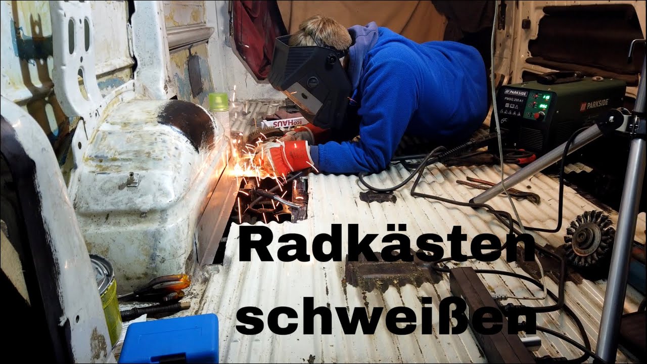 Radkästen am T4 schweißen...I VW T4 Camper Umbau Teil 5