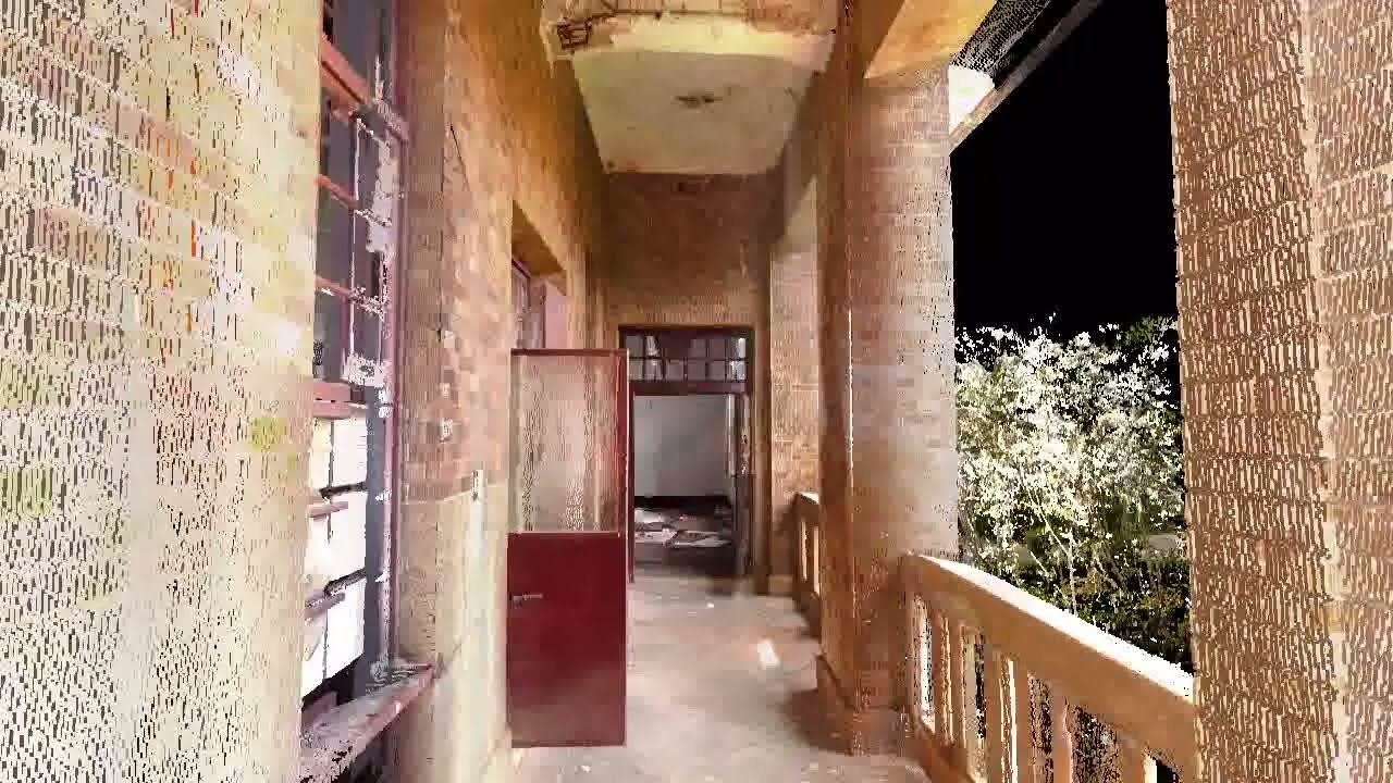 市定古蹟基隆要塞司令部 修復前點雲動畫