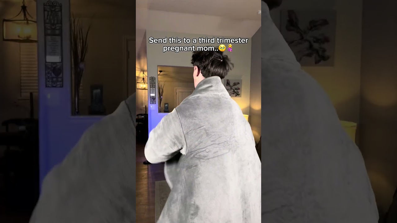 Send it to her 🤰😊 #cozy #blanket #anemic #winter #mom