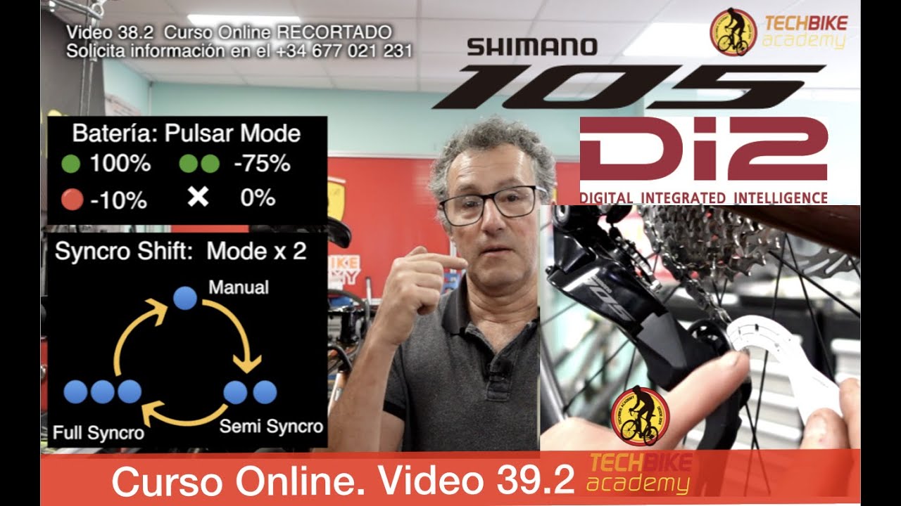 Shimano 105 Di2 Electrónico, conoce todos los secreto