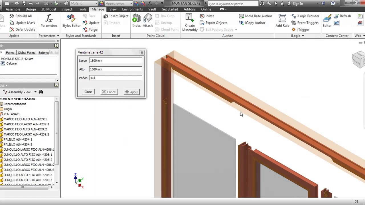ilogic inventor español