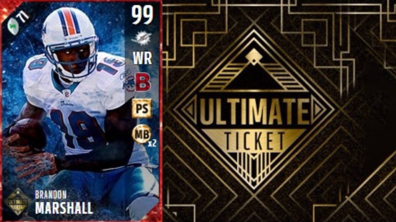 Ultimate Ticket Brandon Marshall | Player Review | Madden 17 Ultimate Team Gameplay