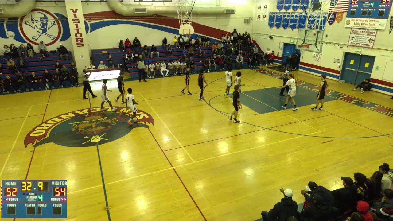 San Leandro vs Bishop O'Dowd Boys' Varsity Basketball
