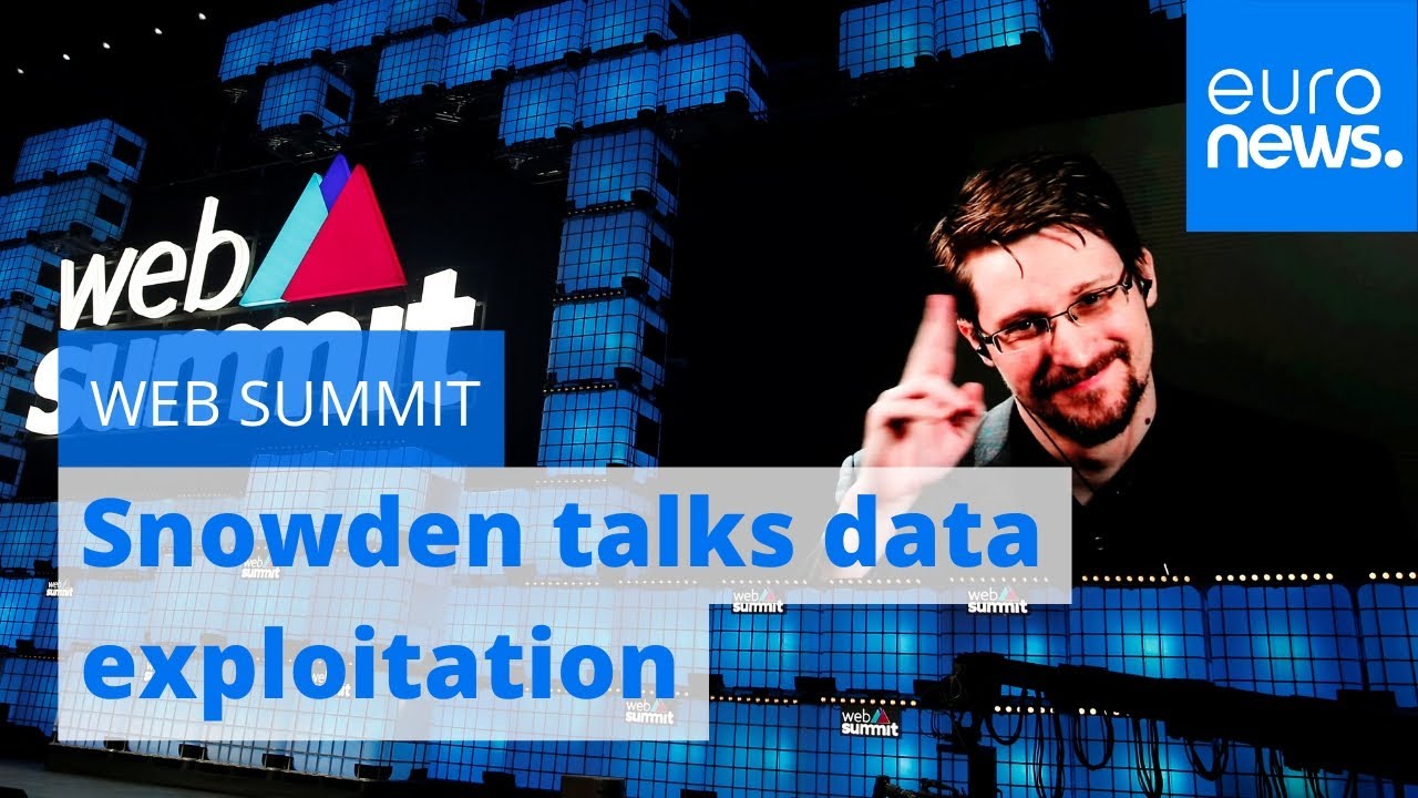 Whistleblower Edward Snowden talks data exploitation at Lisbon 'Web Summit' conference