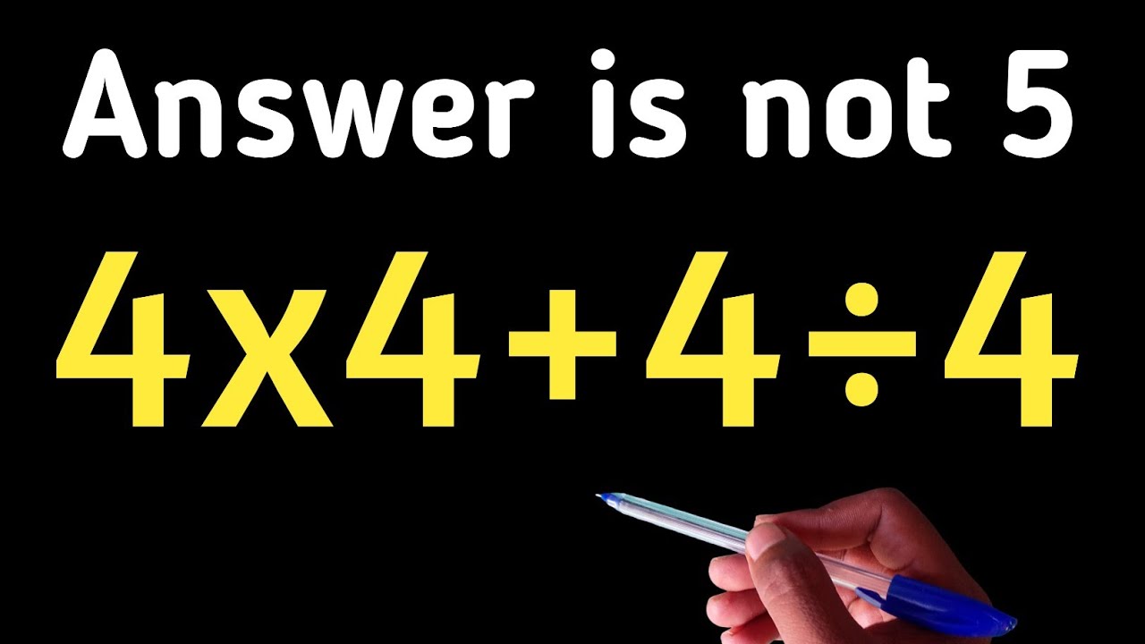 99% Failed to Solve This Math Puzzle || Math Challenge For You 