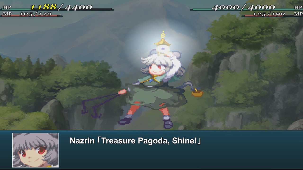 [ENG Sub]Fantasy Maiden Wars - Nazrin Attacks | 幻想少女大戦 - ナズーリン 全武装