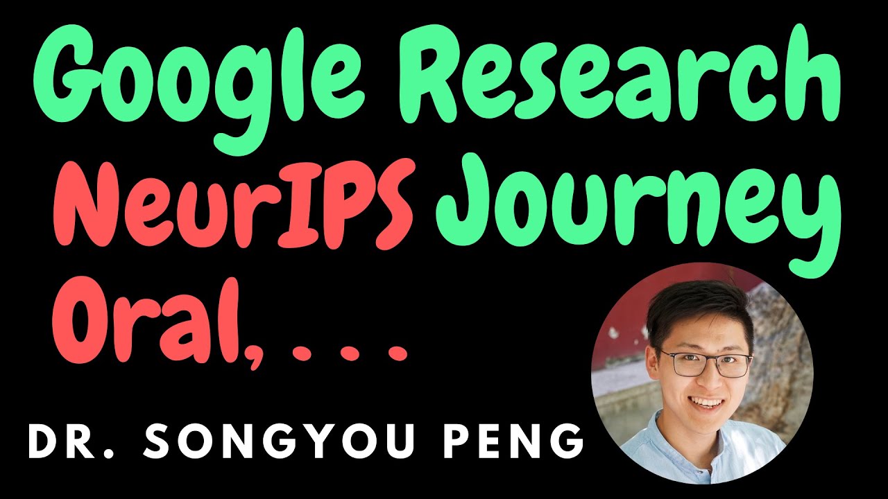 From MSc to Google Research - Songyou Peng (Episode #1 AI Bites Show)