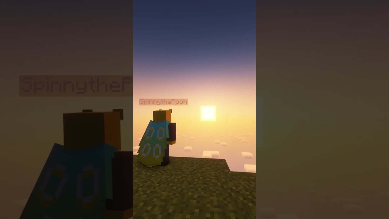 ✨Golden Hour✨ Minecraft Edit #shorts