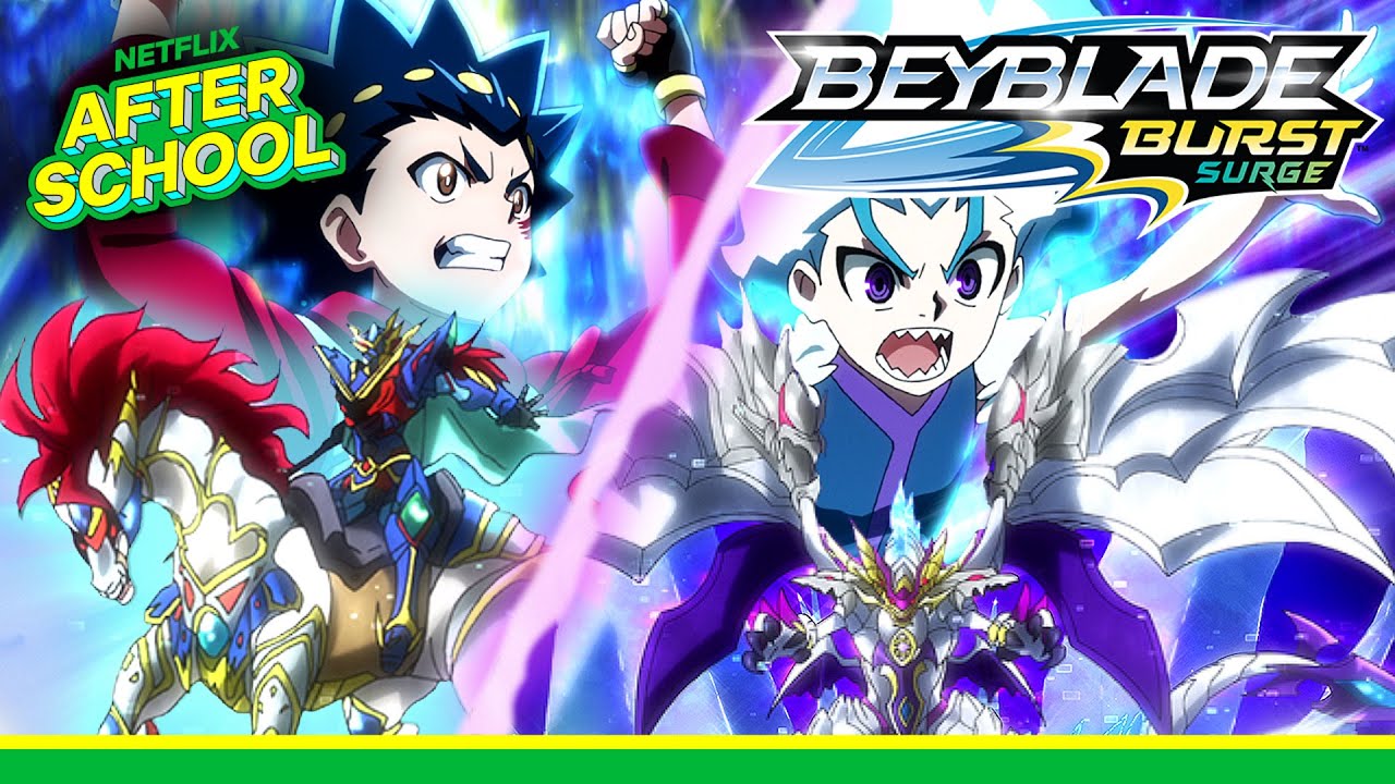 Valt + Honcho vs. Dante + Lui | BEYBLADE BURST SURGE | Netflix Family