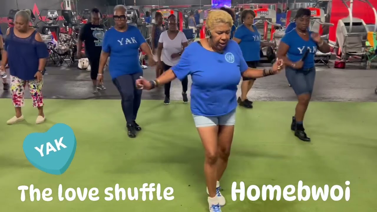 The Love Shuffle Line Dance