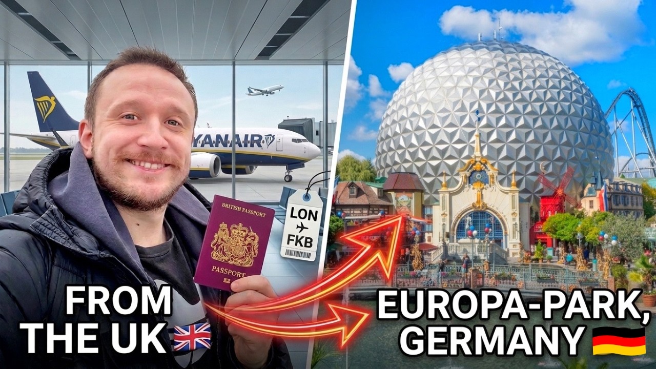 UK To Europa Park Travel Guide - How To Get to Europe's Best Theme Park!