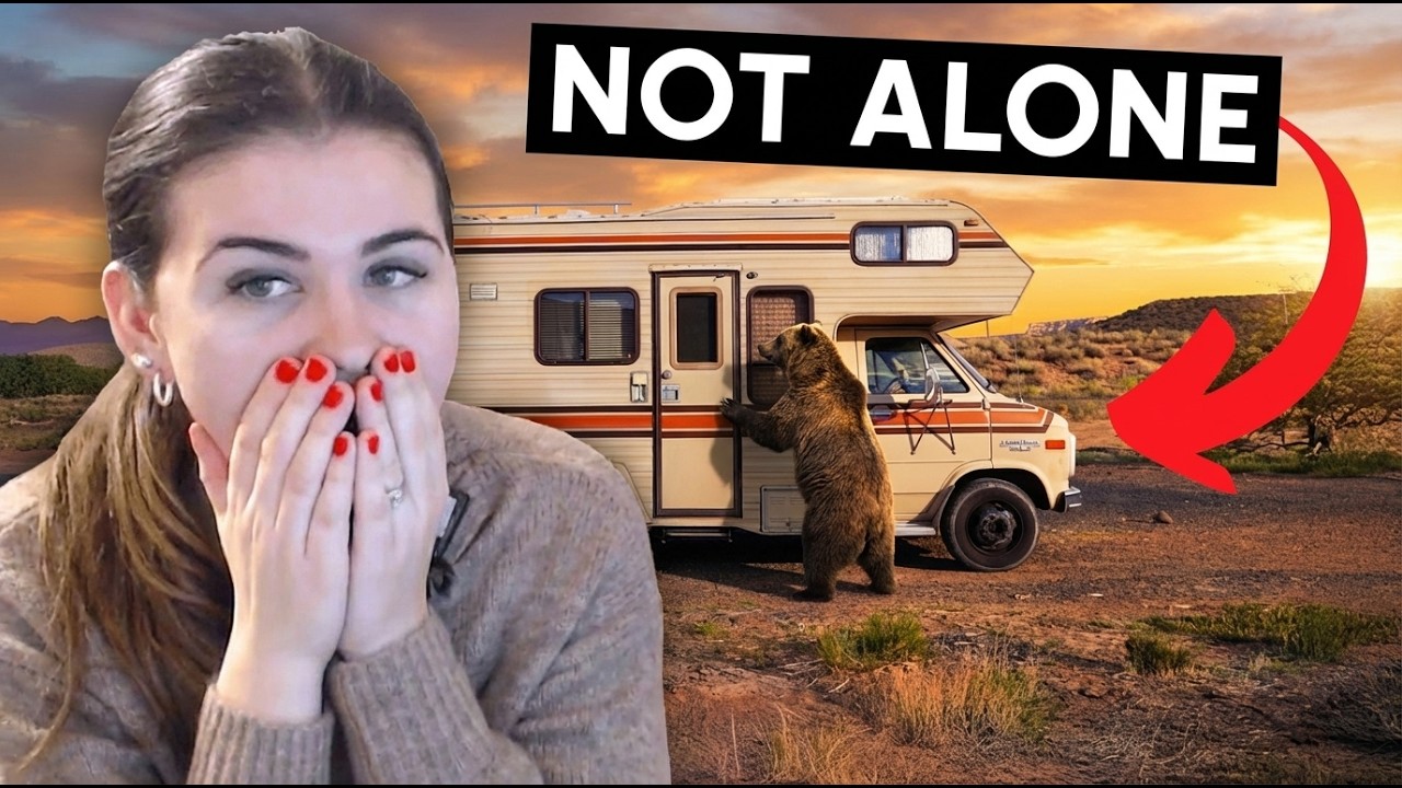 As they left Wyoming Something unexpected moved into the Van at Christmas! As a Brit I'm shocked!