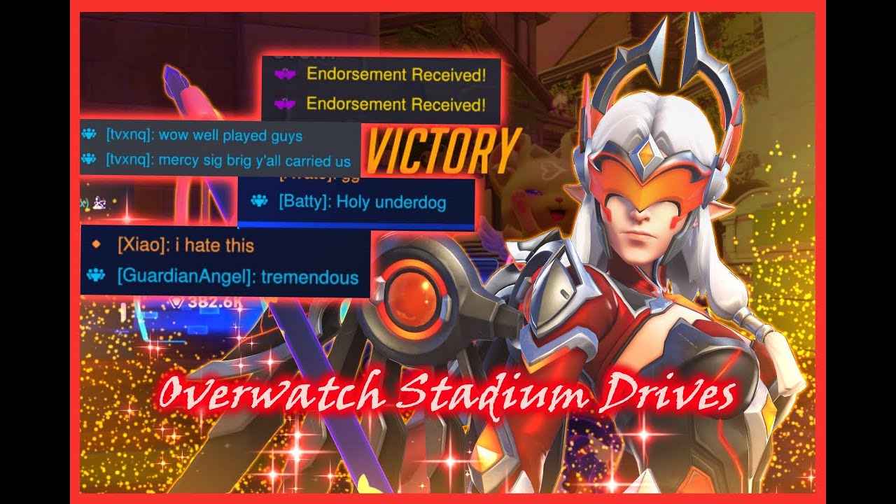 Doing My Overwatch Drives ꨄ︎ OW2 S20 Stadium Mercy Gameplay
