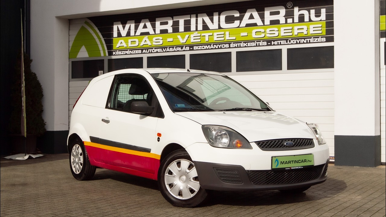 FORD FIESTA Van 1.3 Magyar Repülőtéri Autó +Kiválló állapot +Friss Műszaki Vizsga !! KFH-093