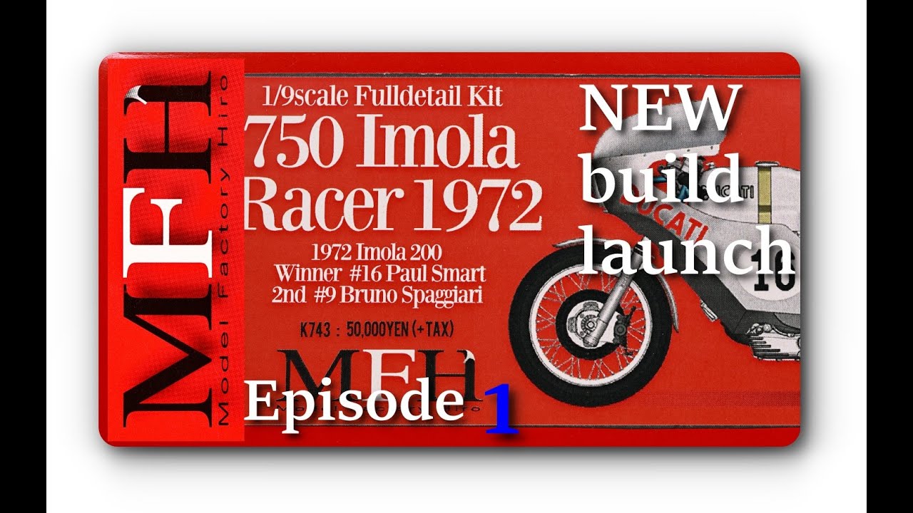 #1 Model Factory Hiro Ducati 750 Imola build.