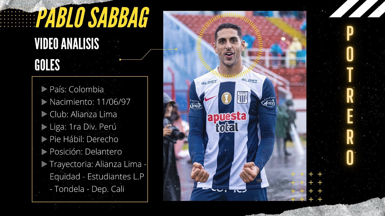 Pablo Sabbag - Goles 2023 (Alianza Lima) #scoutingdeportivo