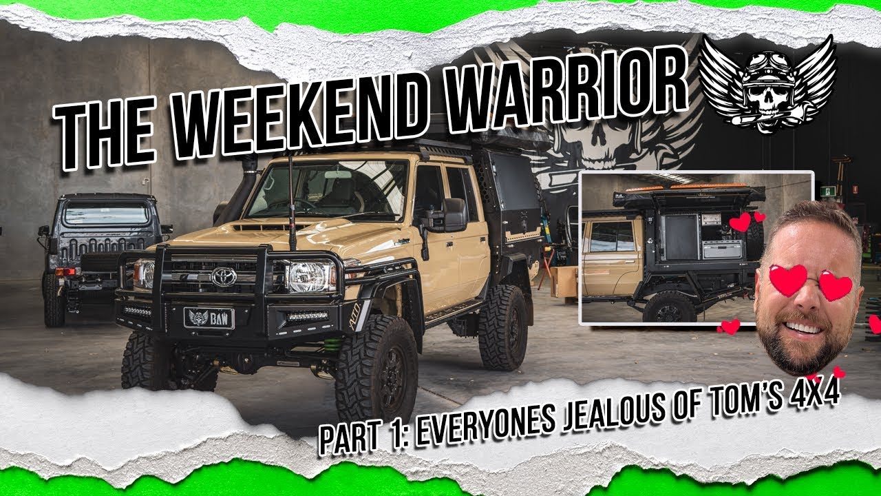 Unleashing Tom's Legendary 79 Series Land Cruiser - with Portal Axles & Custom Bar Work