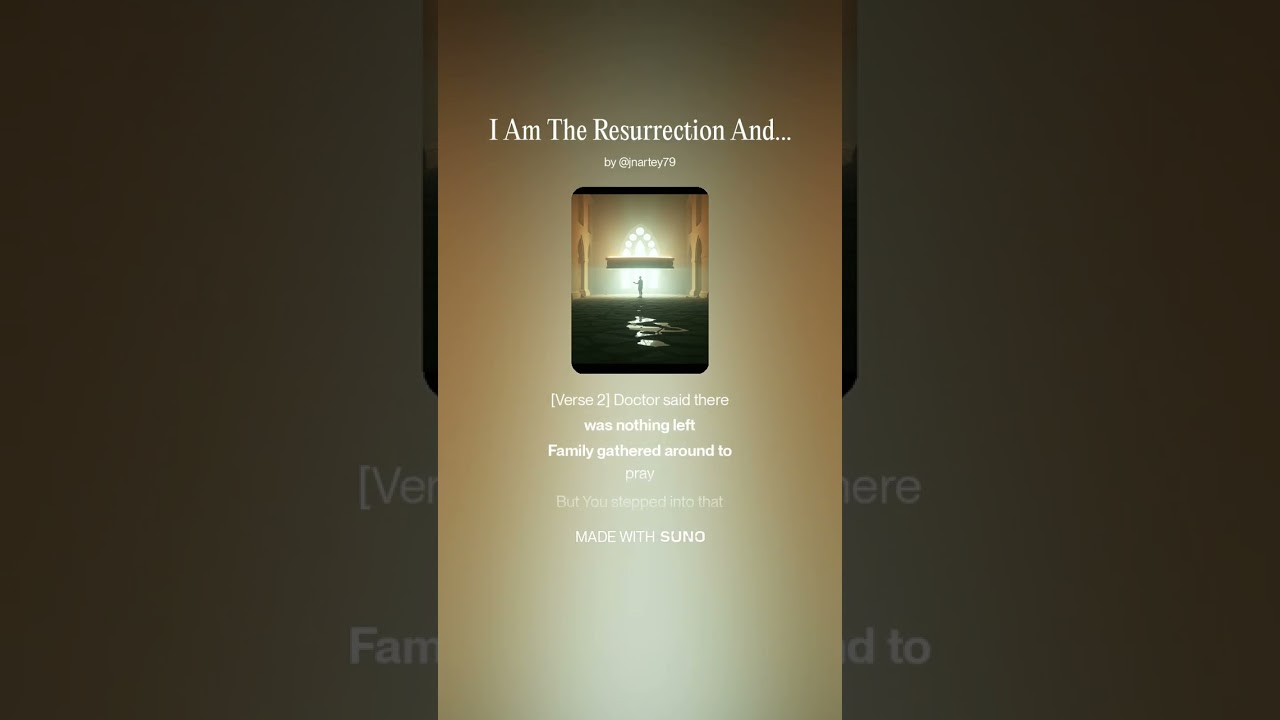 I Am the Resurrection and the Life (Gospel Music)