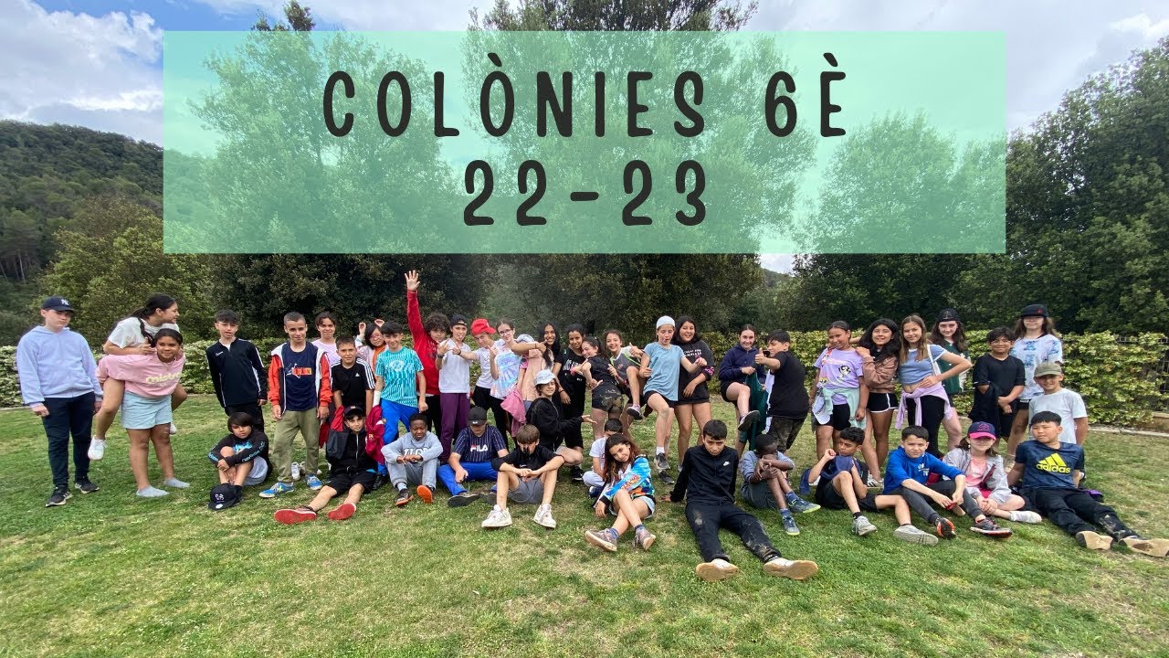 COLÒNIES 6è - COLLELL 22 23🏔️
