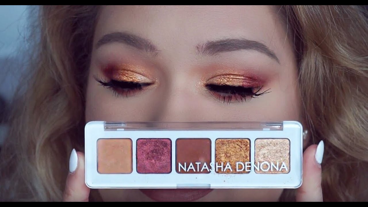 NATASHA DENONA | MINI SUNSET PALETTE | REVIEW + TUTORIAL | Lisas Makeupheaven