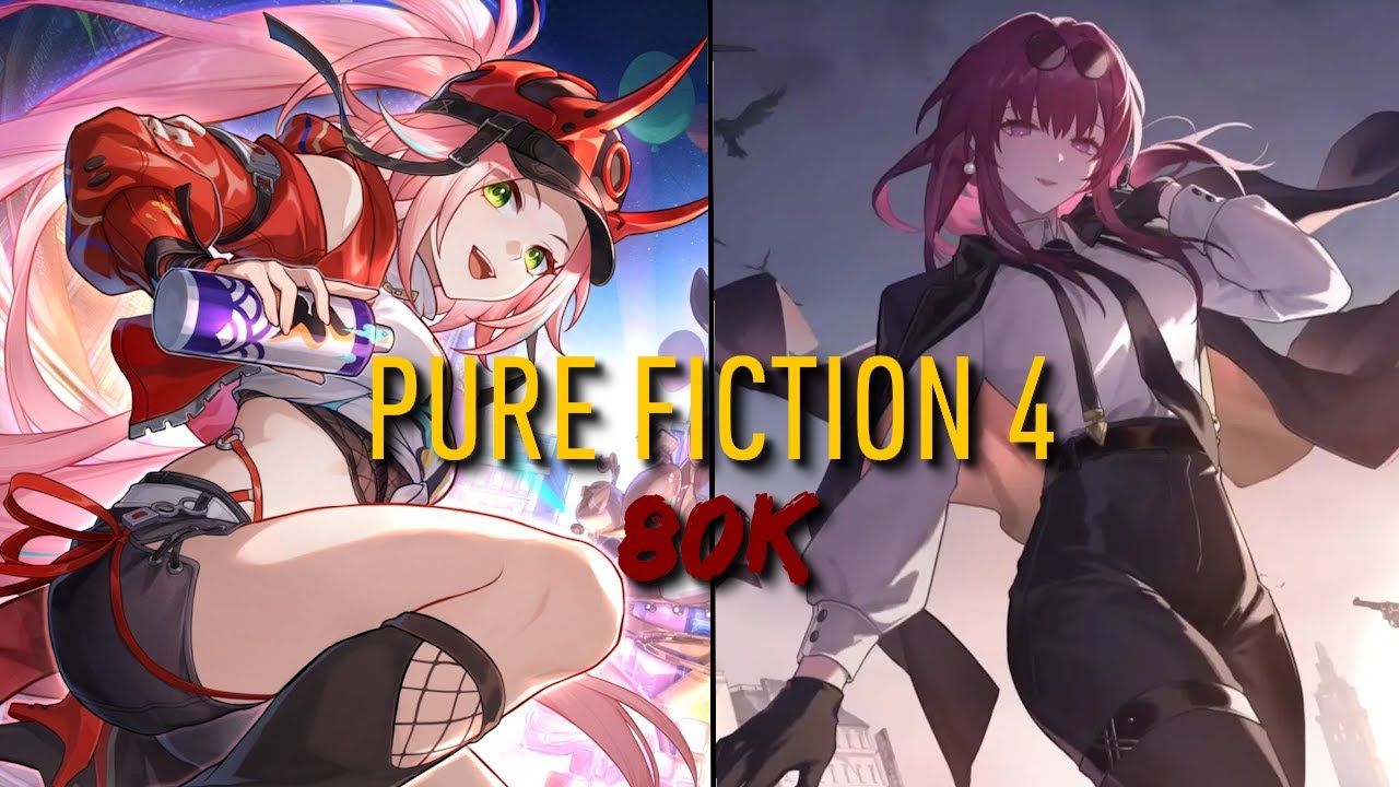 Rappa & Kafka FULL AUTO New Pure Fiction 4 | 80k Points | Honkai: Star Rail 2.6
