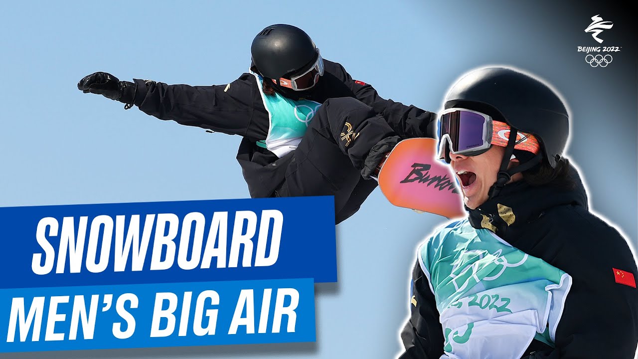 🏂 Су Имин выиграл олимпийское золото. Сноуборд,  биг-эйр | Пекин-2022