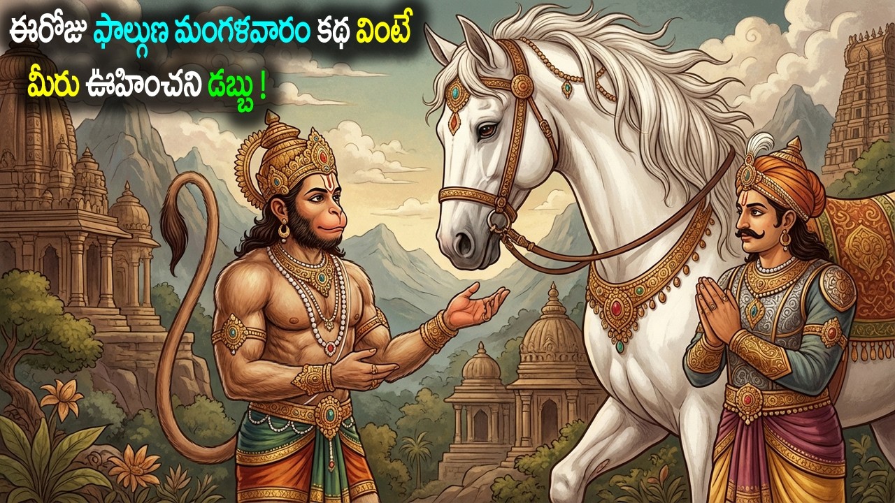 ఈరోజు  ఫాల్గుణ మంగళవారం కథ వింటే మీరు ఉహించని డబ్బు || Phalguna Mangalavaram #katha