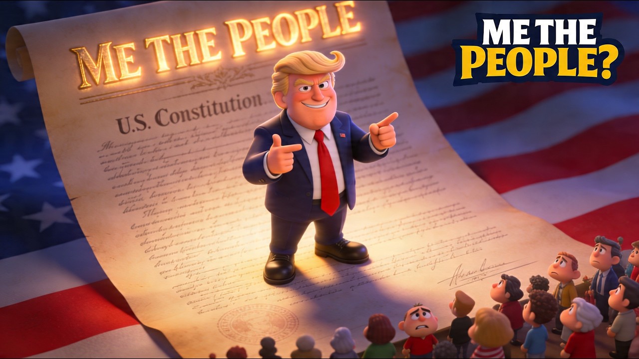 Trump: &ldquo;Me the People&rdquo; &ndash; Acoustic Anti‑Trump Protest Folk Song (2026 Political Satire)