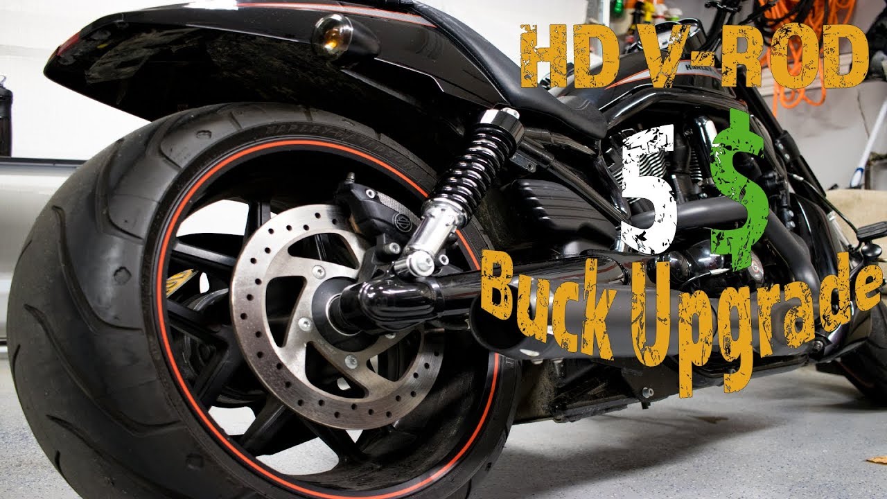 V ROD 5 Buck rear turn signal upgrade