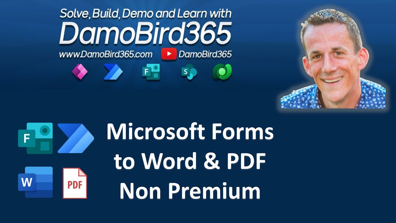 Автоматизируйте создание PDF-сертификатов из Microsoft Forms с помощью Power Automate — без преми...