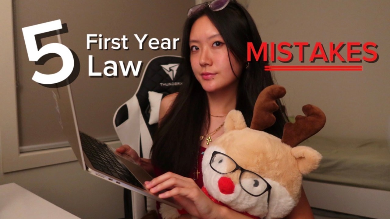 5 First Year Law Mistakes | Law School Advice