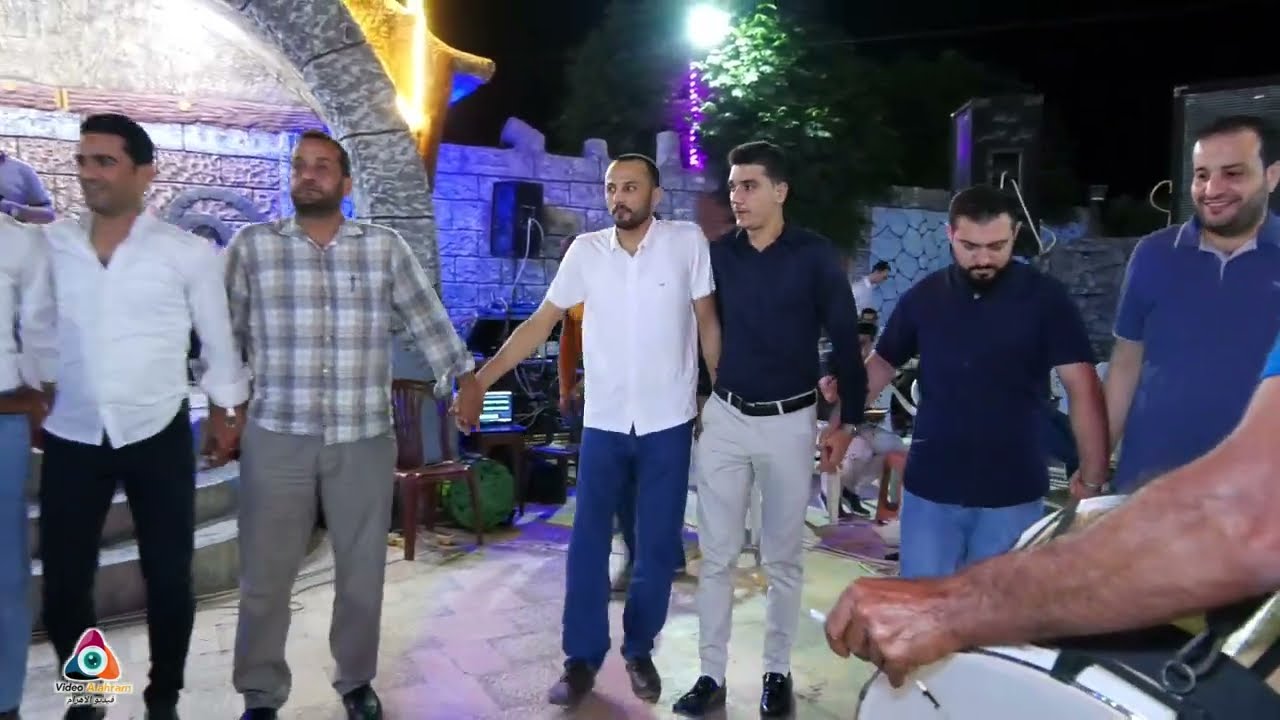 #أجمل_حفلات الفنان خالد الحسين مع صوت ليالي الإنس وفيديو الاهرام/حفل زفاف العريس أيمن غسان الضاهر/ 3