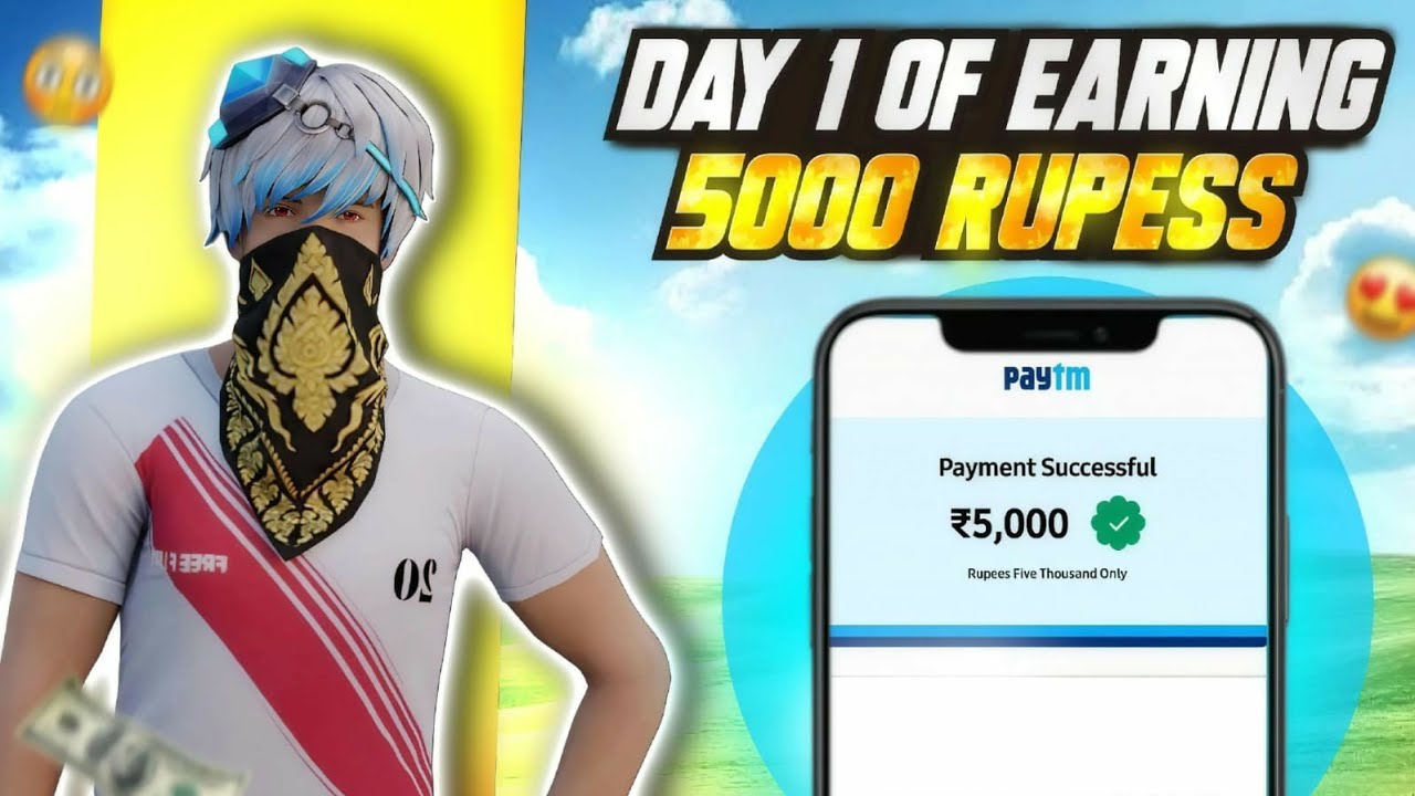 Day #1 Of Earning 5000 Rupees 🎮 || By Playing Free Fire Tournament 🏆|| I Killed @SNOMYFF ☠️
