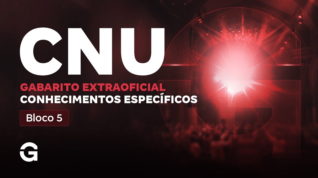 CNU 2025 | Bloco 5 | Gabarito Extraoficial