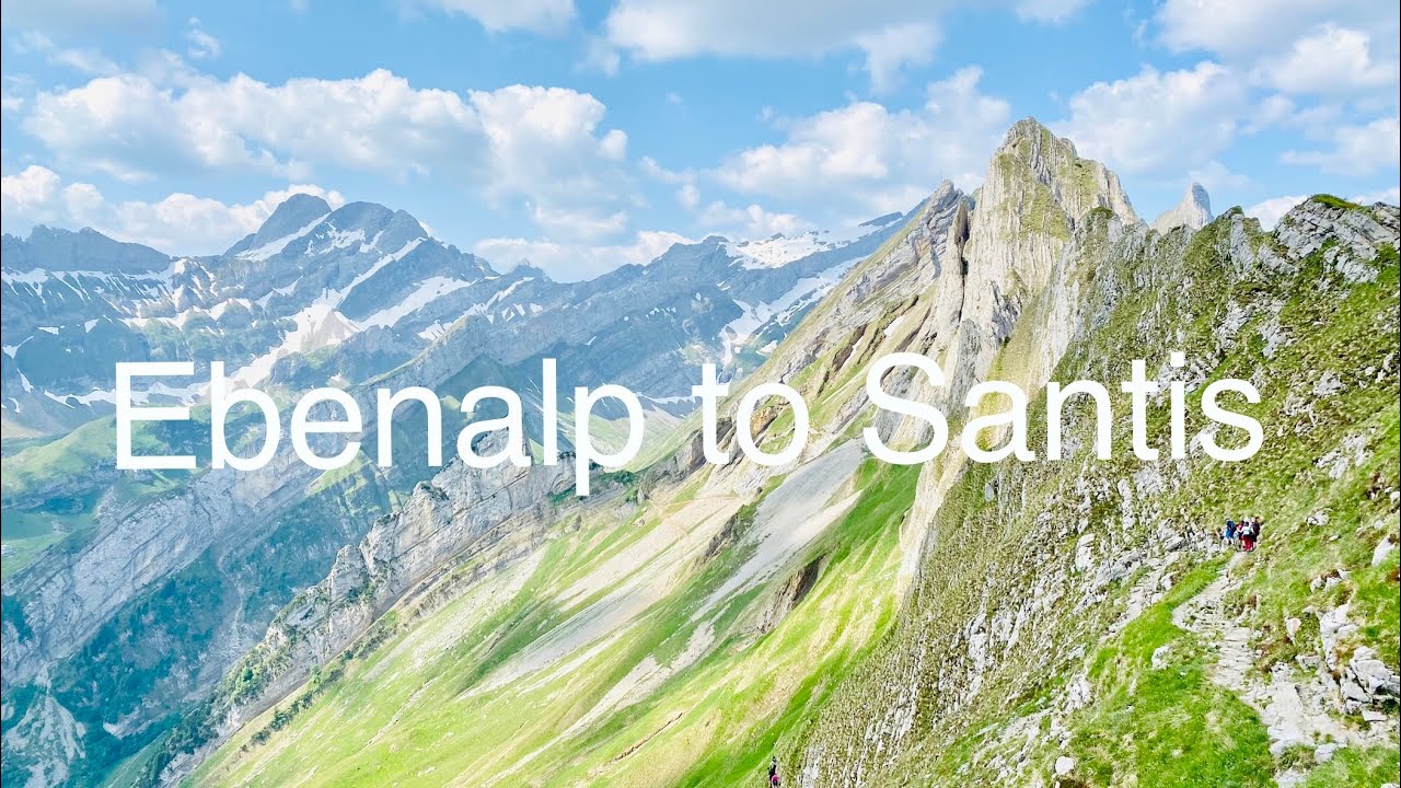 [4K] Switzerland: Ebenalp to Säntis
