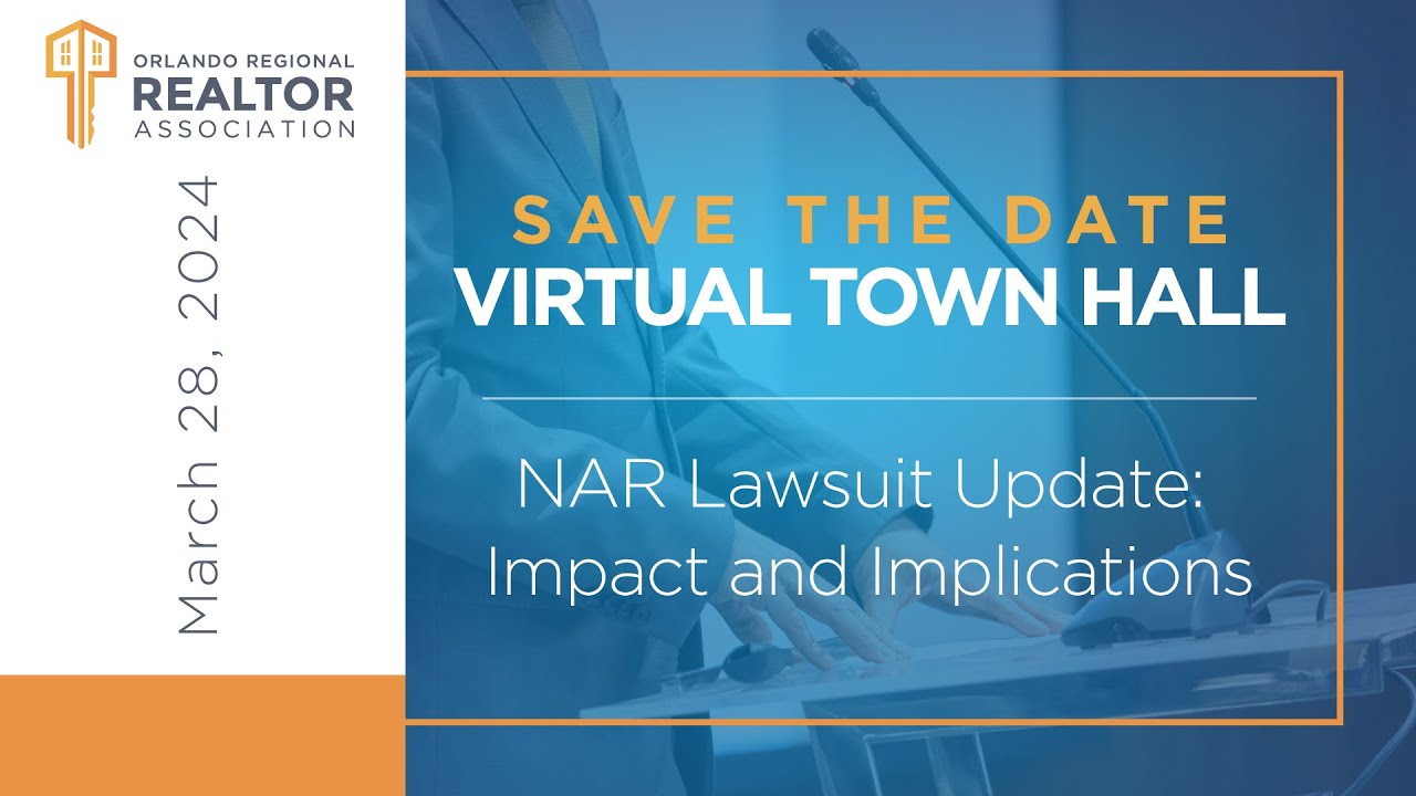 ORRA Virtual Town Hall: NAR Lawsuit Update