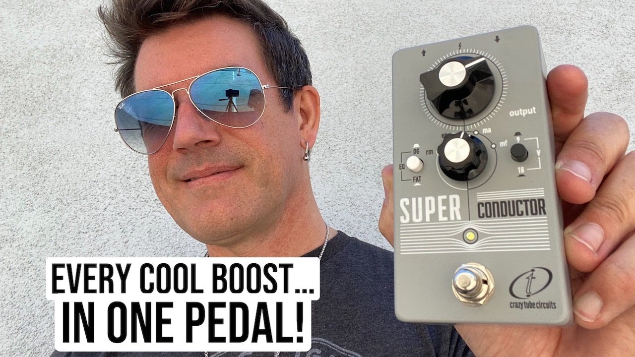 EVERY COOL BOOST... IN ONE PEDAL! CTC SUPER CONDUCTOR BOOST