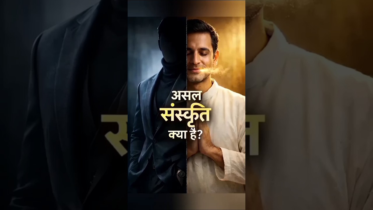 ⛩️ असली संस्कृति क्या है? कपड़े या शब्द? 