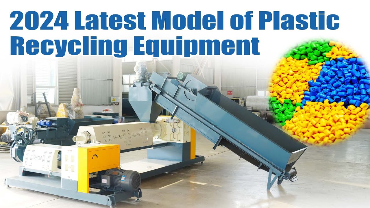The latest model of plastic granulator machine | Start your own plastic recycling businesss