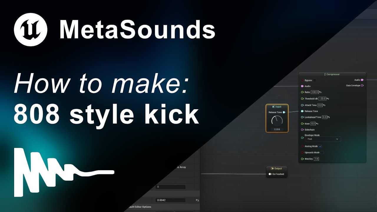 808 kick drum in... Unreal Engine?