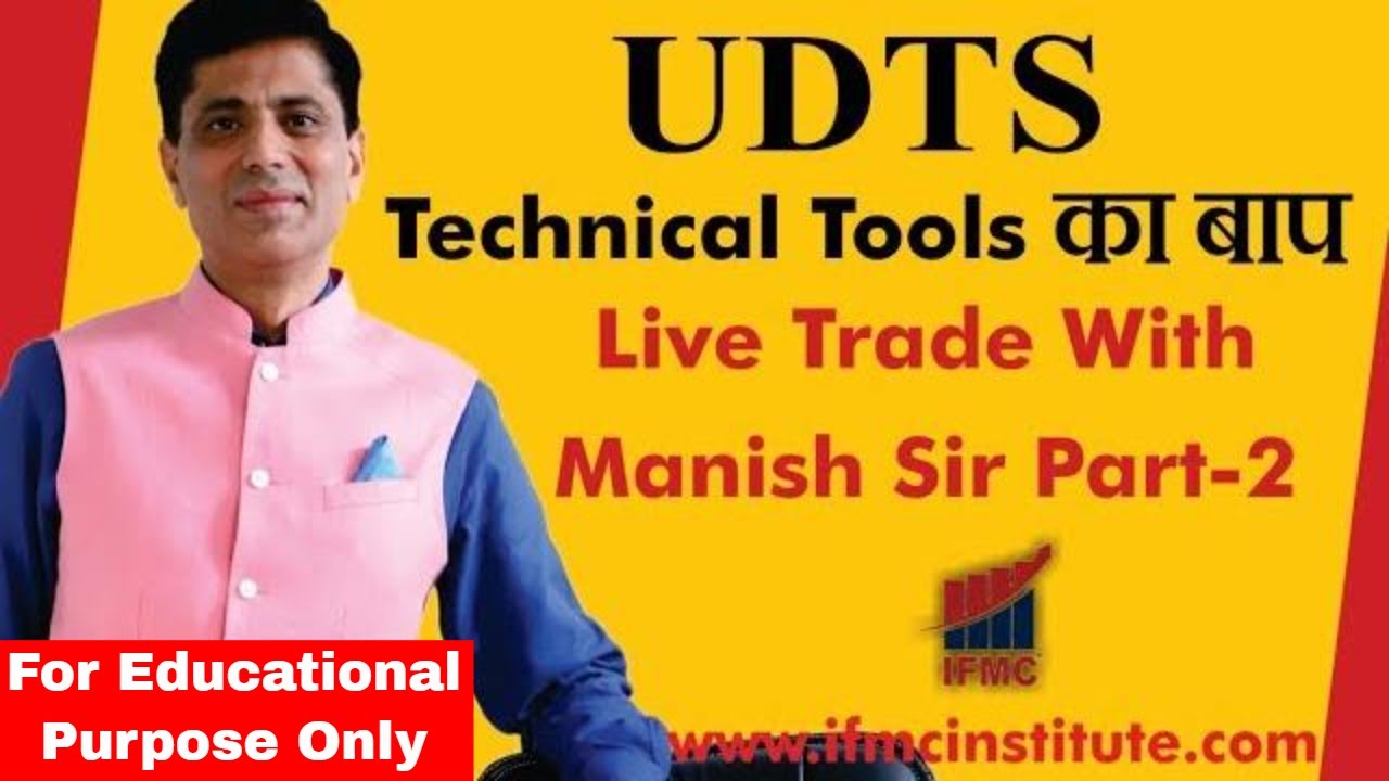 Learn Technical Analysis in simplistic way ll Live Trading Class With Manish Sir Part-2 ll