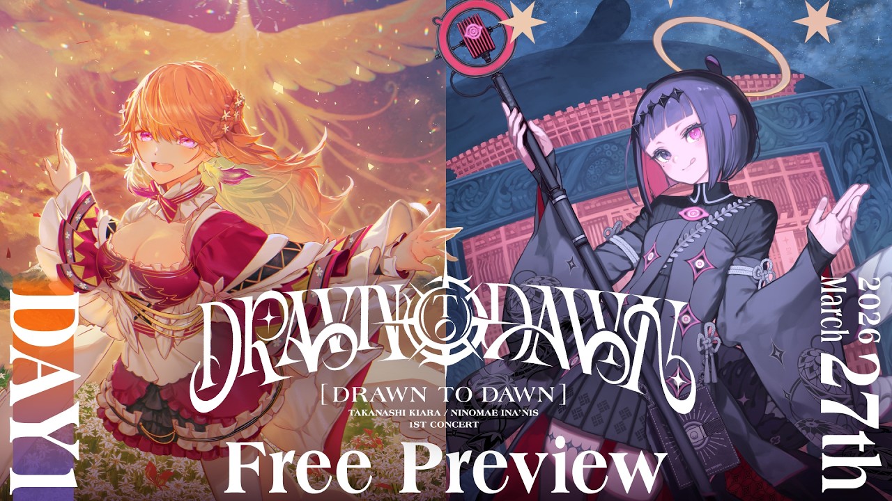【Free Preview】Takanashi Kiara / Ninomae Ina'nis 1st Concert 
